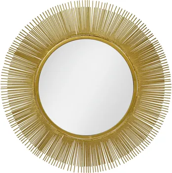 Zrcadlo Dekorativní zrcadlo Kalia, 69 cm - zlatá