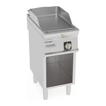 Kuchyňský gril Hladká chromovaná grilovací deska 400V Tecno74 | TECNOINOX 716230