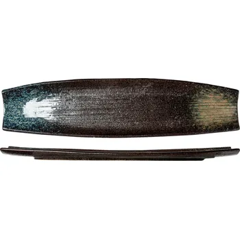 Talíř Talíř černý yoru obdélníkový