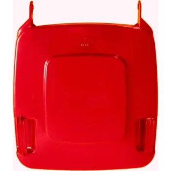 Zahradní vozík víko k popelnici 240l náhradní červené
