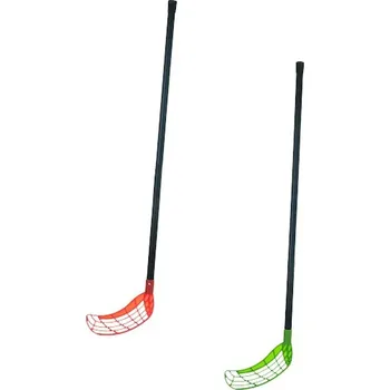 Hokejka TEDDIES UNISON Florball hokejka plastová v.110x30x3cm 2 barvy