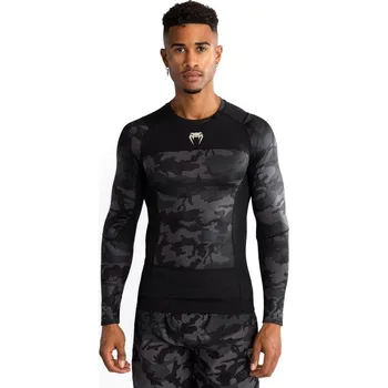 Oblečení pro bojové sporty Venum G-Fit Air Men's Long Sleeve Rashguard - Digital Urban Camo Velikost: L