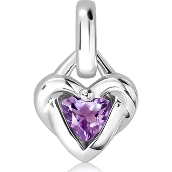 Přívěsek Waltz S Amethyst - stříbrný přívěsek s amethystem