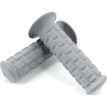 Chránič ruky pro motocykl Diverse / Import Gripy LUSITO, gumové, šedé, 22/24 mm, 110 mm, pro Zündapp GTS, KS, C 50 Sport, Kreidler, Puch, Miele, Rixe, DKW, KTM, Hercules MG00000624