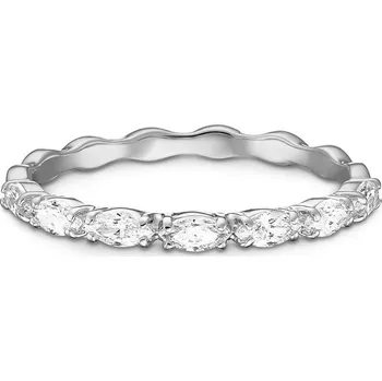Prsten Swarovski - Prstýnek Vittore Marquise 5366570 stříbrná SLV, vel. 58