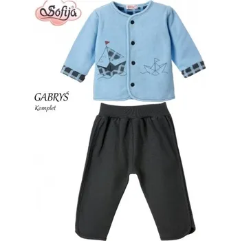 SOFIJA Chlapecká souprava GABRYS Lodičky Modrá 2ks vel. 80cm