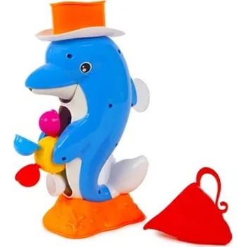 LAMPS BATH TOYS Delfín do vany mlýnek 18m+