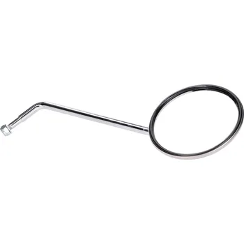 Zrcátko pro motocykl Zpětné zrcátko Bumm z nerezové oceli, M8, 110 mm pro Kreidler Florett RS, RMC, Hercules, Puch, Zündapp MG00000706