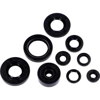 Těsnění pro motocykl Diverse / Import Sada gufer motoru, 9dílná, černá, pro Yamaha DT 80 LC, LC 2, RD 2 MG00063360