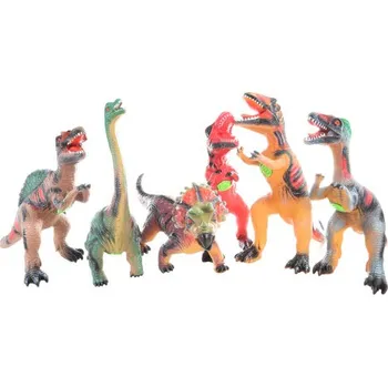 Figurka LAMPS Dinosaurus gumový se zvukovými efekty na baterie 42cm