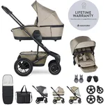 EASYWALKER Set XXL Harvey5 Air Premium Pearl Taupe s příslušenstvím kočárek kombinovaný