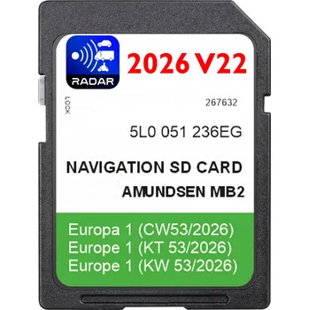 Mapový podklad pro GPS navigaci Amundsen Mib2 Gen2 SD karta