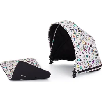 Příslušenství pro přepravu dětí PETITEMARS PETITE&MARS Stříška ke kočárku Royal3 Limited 100 Tattoo