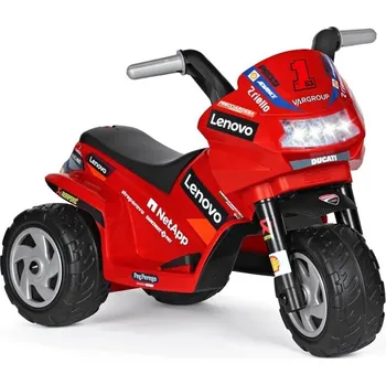 Dětské elektrovozidlo PEG PÉREGO Toys PEG PÉREGO Mini EVO 6V elektrická tříkolka red od 12 měsíců