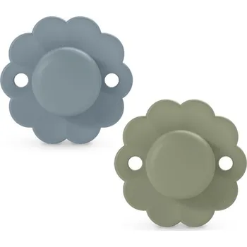 dudlíky SUAVINEX Dudlík SX PRO fyziologický 2 ks WONDER 6/18m - Spring Lake + Hedge Green