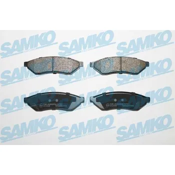Brzdová destička Sada brzdových destiček, kotoučová brzda SAMKO 5SP1198