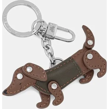 Kožená klíčenka Weekend Max Mara AFANTINO 2615721094600 hnědá 89X, vel. ONE SIZE