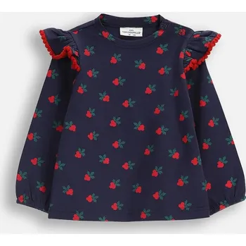 Kojenecké tričko s dlouhým rukávem Coccodrillo ZC5143102EBG námořnická modř 59X, vel. 92