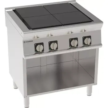 Sporák Elektrický sporák, 4 plotýnky | TECNOINOX 716102