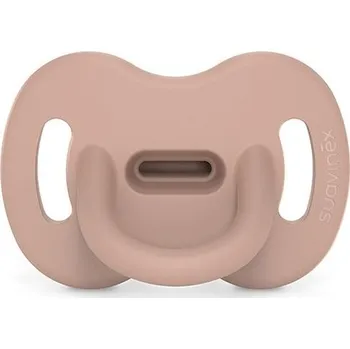 dudlíky SUAVINEX Šidítko fyziologické silikon 0-6m SX PRO - COLOUR ESSENCE Růžové