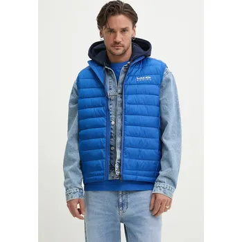 Pánská vesta Vesta Red Bull Racing x Pepe Jeans LIGHTWEIGHT GILET RM400013 fialová 54X, vel. M