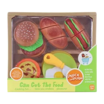 Dětská kuchyňka LAMPS Happy CooKing Food Krájení potravin jídlo v přepravce