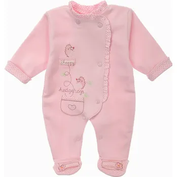 Kojenecký overall SOFIJA Teplejší luxusní overal ALUTKA růžový vel. 74cm