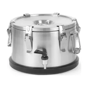 Termoska Ocelová termoska s kohoutkem HENDI 710128