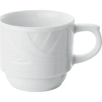 Šálek na espresso Kiara, 80 ml - bílá