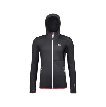 Dámská mikina Ortovox Fleece Hoody W black raven XL; Černá bunda + DÁREK DLE VÝBĚRU!
