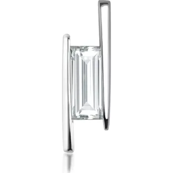 Přívěsek Candle White Topaz - stříbrný přívěsek s bílým topazem