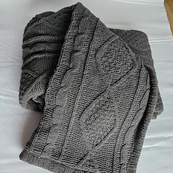 deka Hřejivá deka mikroplyš beránek pletená 200X150cm Český výrobce