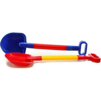 Hra na zahradu OSTATNÍ Lopatka na písek dvoubarevná velká 55cm - mix barvy