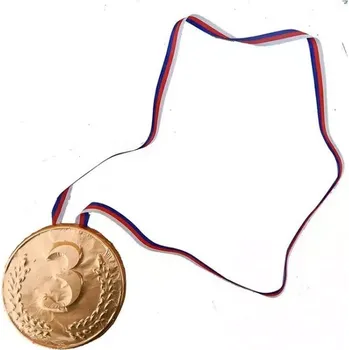 Čokoláda Fikar Čokoládová medaile '3' 40g (Fikar Čokoládová medaile '3' 40g)
