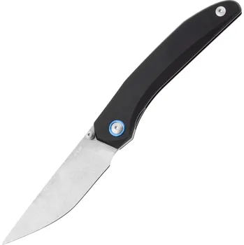 kapesní nůž MKM DETONARIO – M390 SW čepel - ČERNÝ ELOXOVANÝ Al rukojeť & KLIP, S/S LINER LOCK, THUM