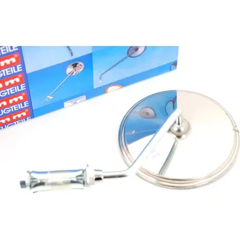 Zrcátko pro motocykl Zrcátko bumm z nerezové oceli 110 mm levé pro Zündapp, Kreidler, Hercules, Miele, DKW, NSU, Horex, Puch, Gritzner MG00000116