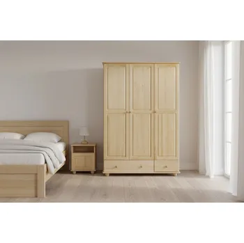 Komoda Skříň z masivu DEJA7 Barevné provedení: Šedá