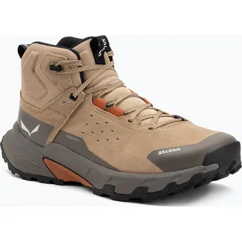 Pánská sportovní obuv Pánské trekové boty Salewa Pedroc 2 Leather Mid PTX quicksand/bungee cord