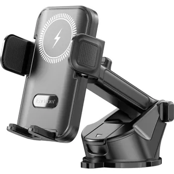 Univerzální držák na telefon Earldom ET-WC63 s bezdrátovým nabíjením