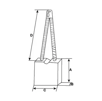 Startér HC-Cargo Uhlíkový kartáč startéru HC F 032 0RX 708