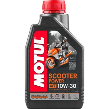 Motorový olej Motul Scooter Power MB 4T 10W-30 – Objem: 1L