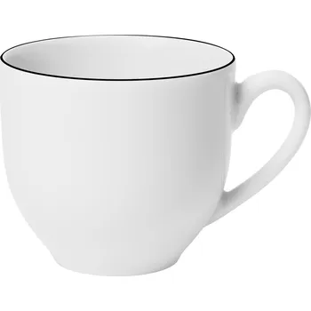 Šálek na espresso Bellino, 100 ml - bílá/černá