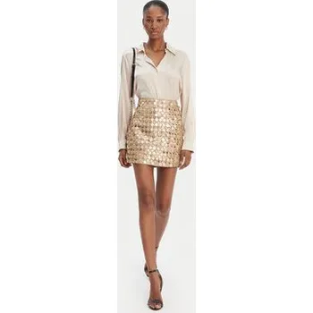 Dámské oblečení Guess Sukně 180021 Zlatá Classic Fit XS