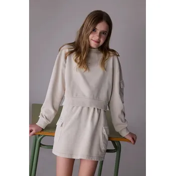 Dětská souprava Mayoral 7917.8F.Junior.9BYA béžová 12X, vel. 157