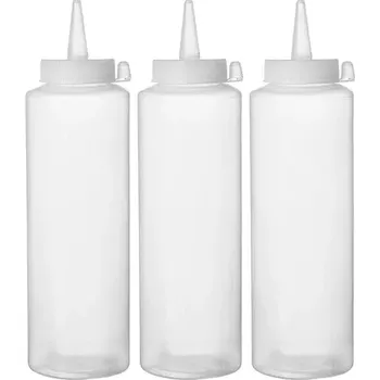 Dávkovač nápoje Dávkovač na omáček transparentní, objem 0,2 l - 3 ks HENDI 558058