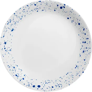 Talíř Talíř hluboký Mixor tečky, 20 cm / 600 ml - bílá/modrá