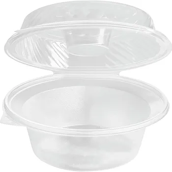 Mísa na salát s přihrádkou na dip v kopulovitém víku