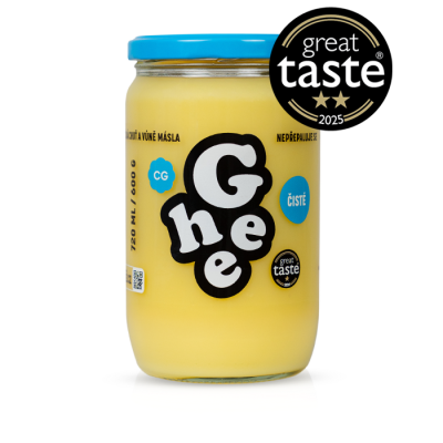 České Ghíčko Ghee | přepuštěné máslo | 590g čisté