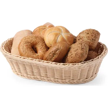 chlebník Oválný polyratanový košík na chléb | HENDI 561003