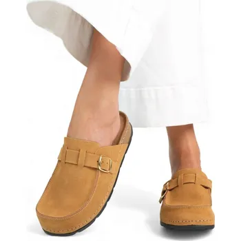 Dámská zimní obuv DÁMSKÉ PANTOFLE BATZ FIORELLA CAMEL HNĚDÁ Barva: HNĚDÁ, Velikost: 37